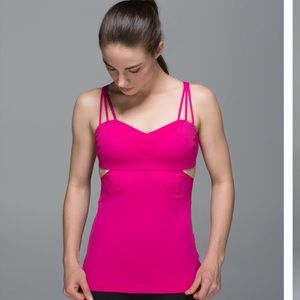 Lululemon Exquisite Tank II - Magenta